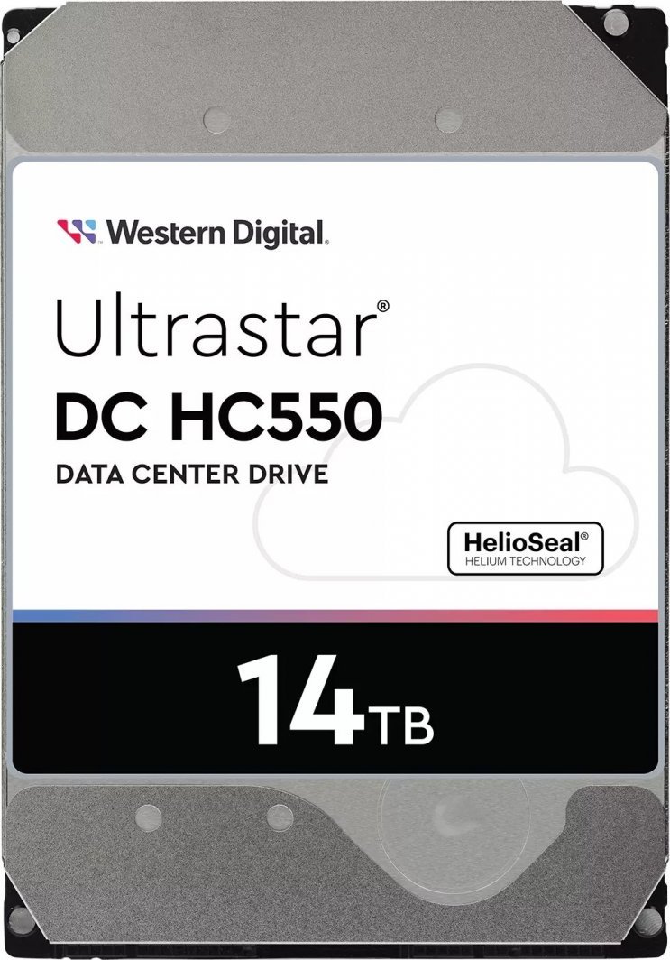 WD Ultrastar DC HC550 Disk, 14TB, 3.5'' SAS-3 (12Gb/s) - Image 1