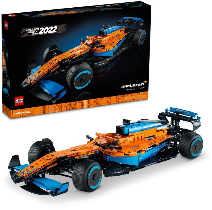 LEGO Technic 42141 McLaren Formula 1 Racing Car, 1432 Pieces - Image 1