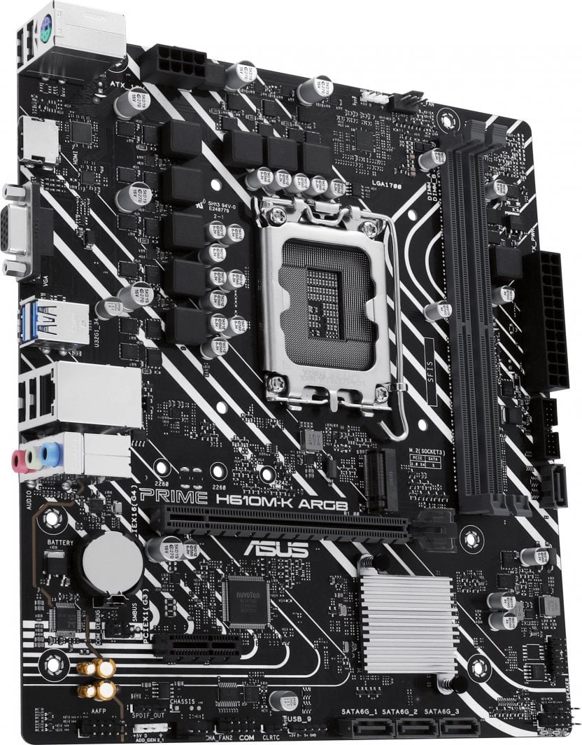 Asus PRIME H610M-K Motherboard ARGB - Thumbnail 3