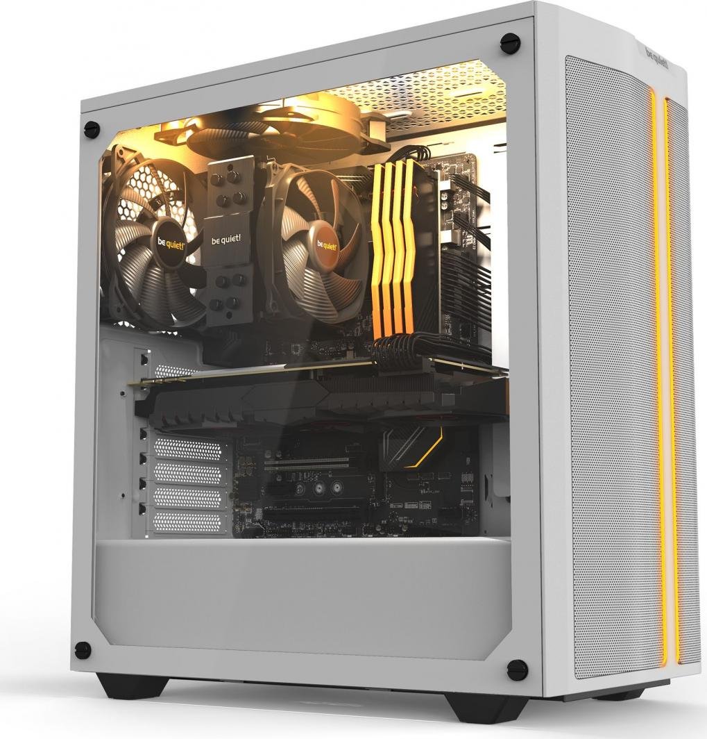 Be quiet! Pure Base 500DX Case, White - Thumbnail 7