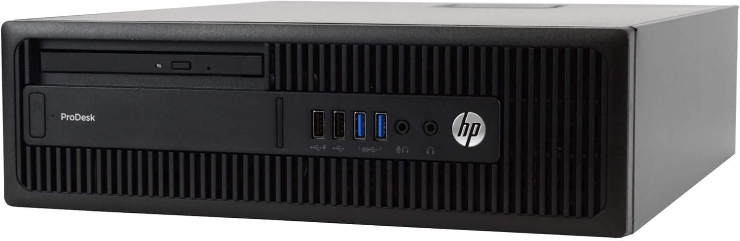 HP ProDesk 600 G2 SFF Desktop, 8 GB RAM, 128 GB SSD, Used - Thumbnail 2