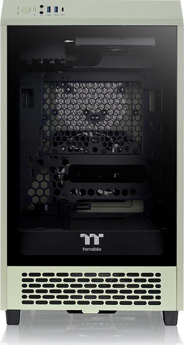 Thermaltake The Tower 200 Case, Matcha Green, Mini Tower - Thumbnail 3