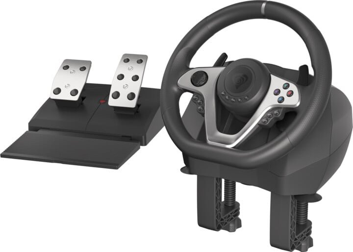 Genesis Seaborg 400 Gaming Wheel with Pedals (PC, PS4, XONE) - Image 1