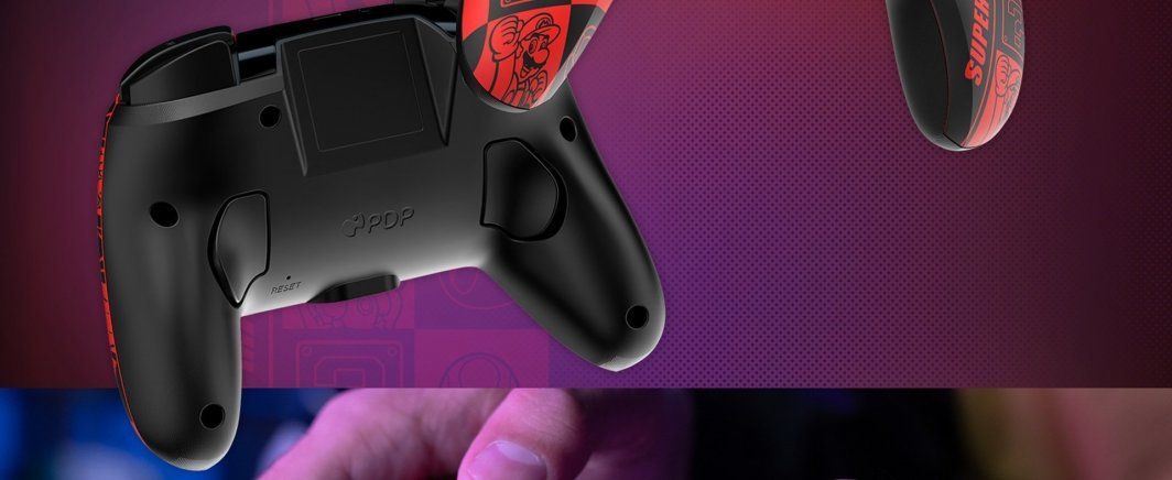 PDP Rematch Controller, Glow in the Dark, Wireless, Multicolor - Thumbnail 14