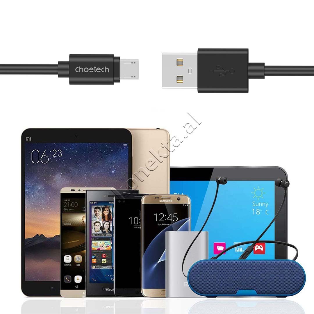 Choetech USB Micro Charging Cable 1.2m - Thumbnail 6