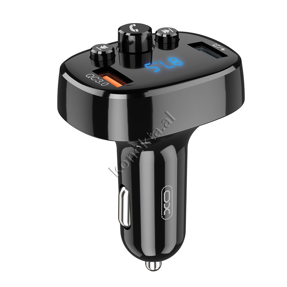 XO Adaptor Karikimi Fast Charge Dhe MP3 Me Bluetooth - Image 1