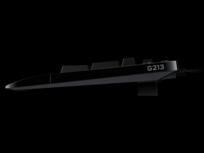 Logitech G213 Prodigy Keyboard, RGB LED, US, Black - Thumbnail 4