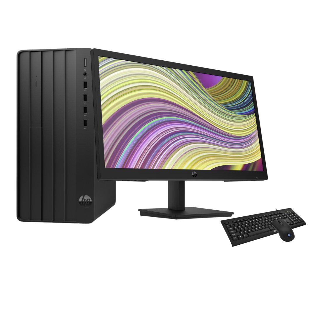 HP 290 G9 PRO TOWER Desktop PC with HP P22V G5 Monitor 22 Inch Full HD - Image 1