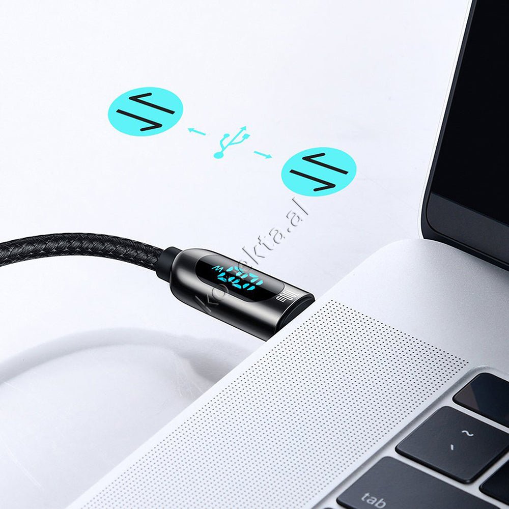 Baseus Type-C to Type-C Cable, 100W, 2m - Thumbnail 16