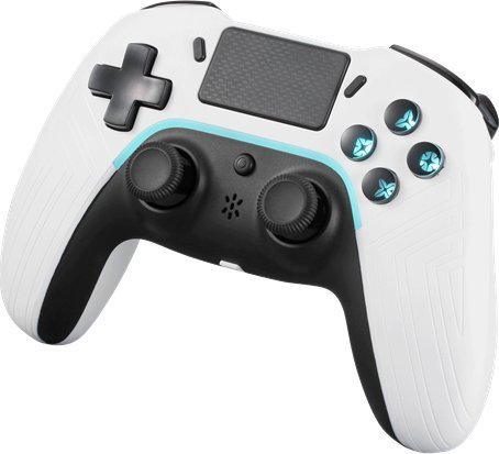 Deltaco GAM-139 Controller, Wireless, White / Black - Thumbnail 2
