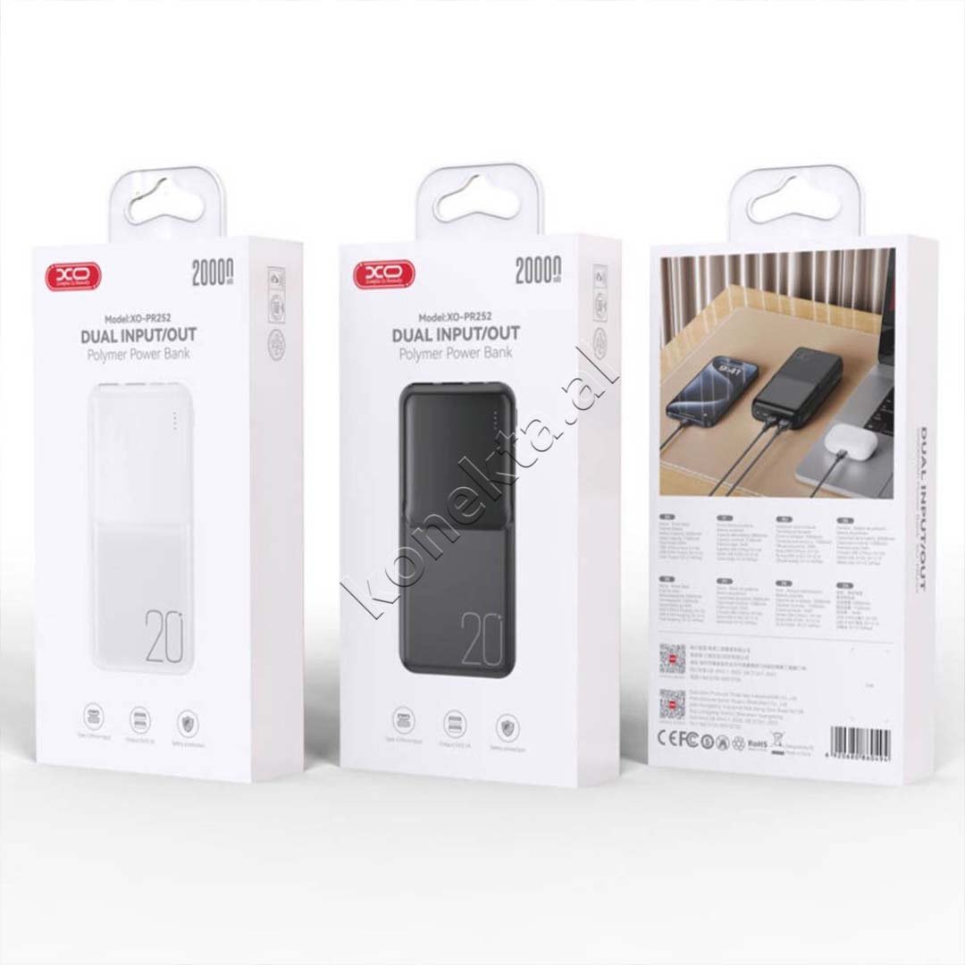 XO 20000mAh Power Bank with 4 Ports - Thumbnail 6