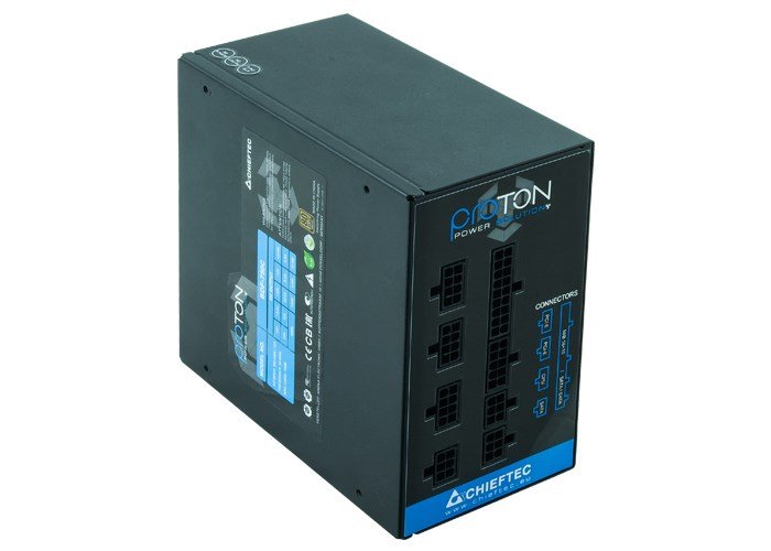 Chieftec BDF-750C Proton Power Supply, 750W, 80 PLUS Bronze, Black - Thumbnail 3