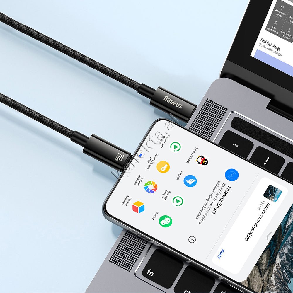 Baseus Type-C Charging Cable, 240W - Thumbnail 13