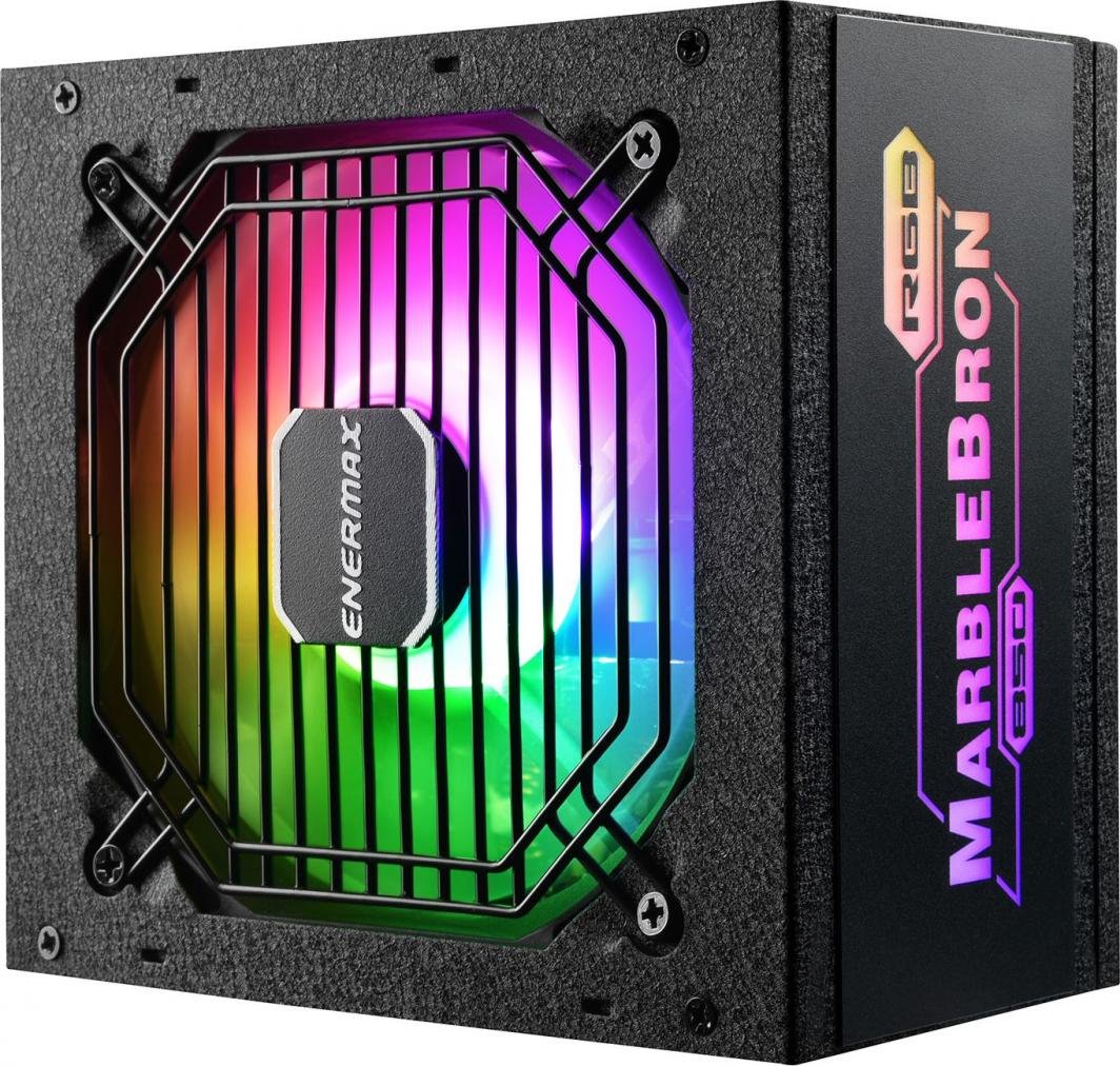 Enermax MarbleBron RGB EMB850EWT-RGB ATX Power Supply, 850W - Image 1
