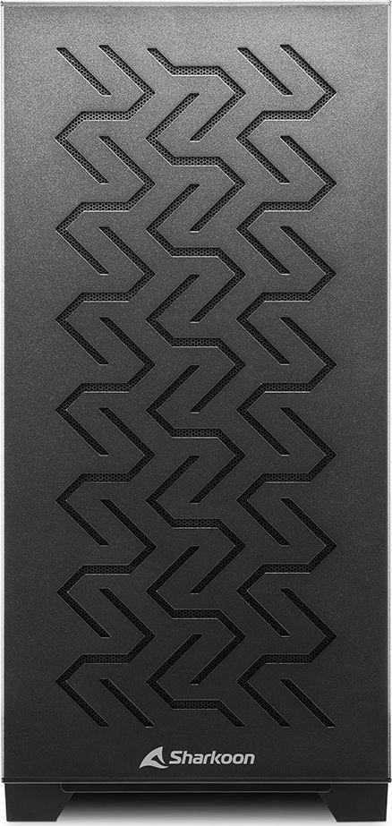 Sharkoon MS-Z1000 Case, Black, Mini Tower - Thumbnail 2