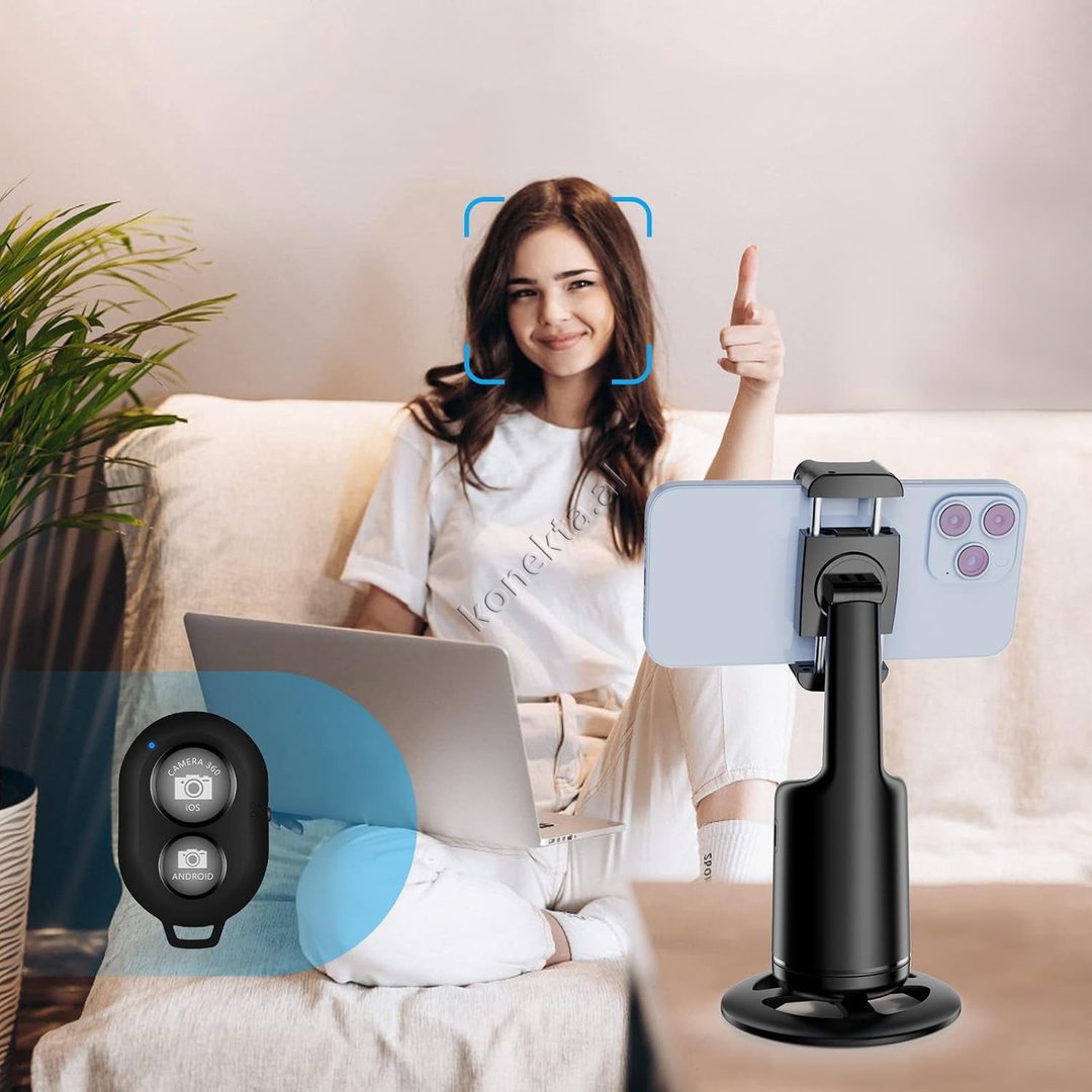 tjetertjeter Gimbal Me Sensor Ndjekjeje Inteligjent 360° Per Tripod - Thumbnail 4