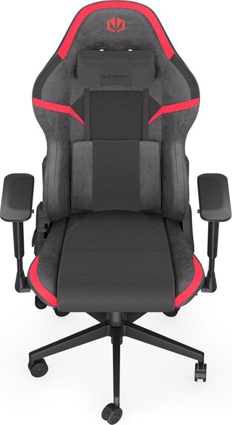 Endorfy Scrim RD Gaming Chair, 128x74x69 cm, Red/Black - Image 1