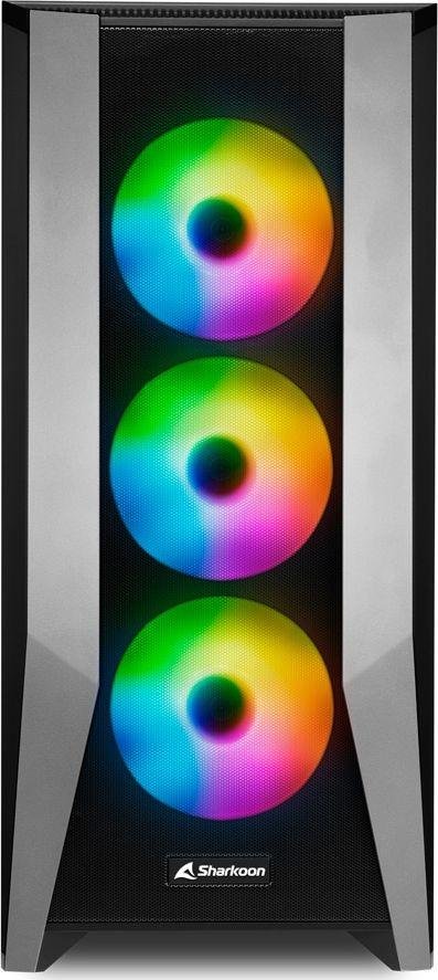 Sharkoon TG7M RGB Case, Midi Tower - Thumbnail 2