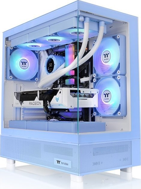 Thermaltake View 270 TG ARGB Case, Blue, Midi Tower - Image 1