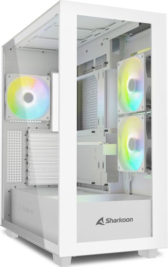Sharkoon Rebel C60 ARGB Case, White, Full Tower - Image 1
