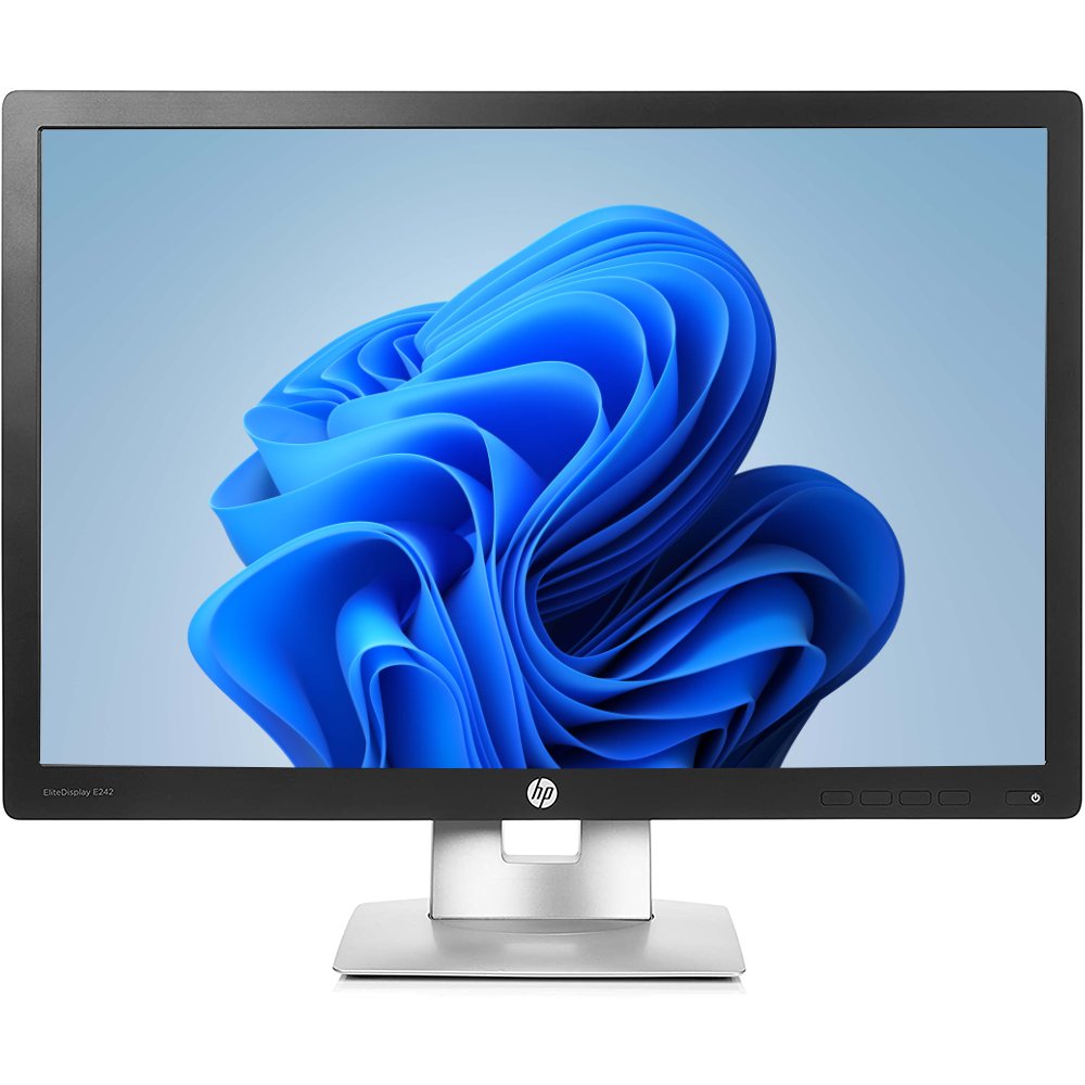 HP E242 Monitor, 24" IPS, Used - Image 1