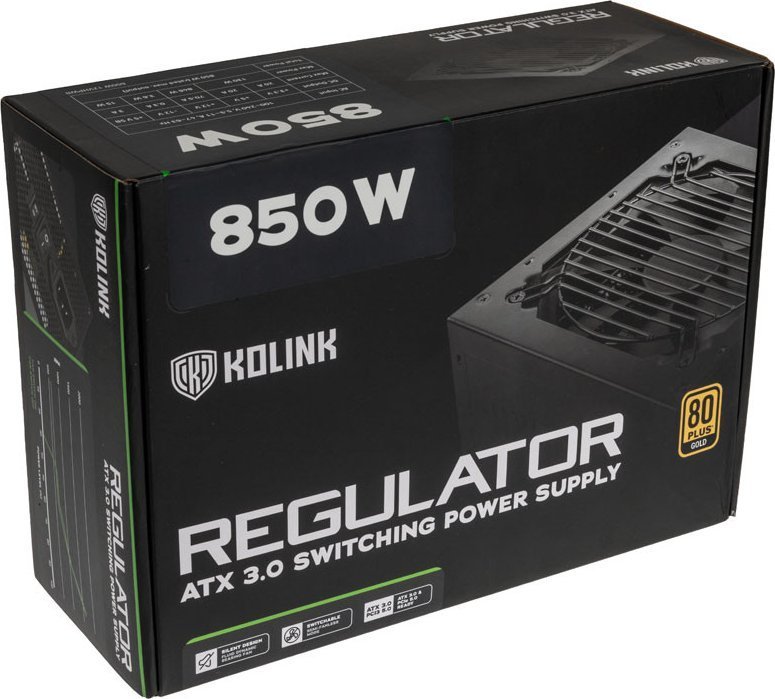 Kolink Regulator KL-R850FG Power Supply, 850W - Thumbnail 8