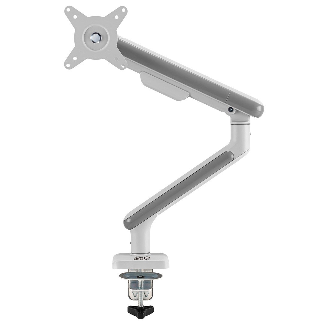 Ergo Office ER-751 Monitor Stand, 17-32", 9kg, White/Silver - Thumbnail 3