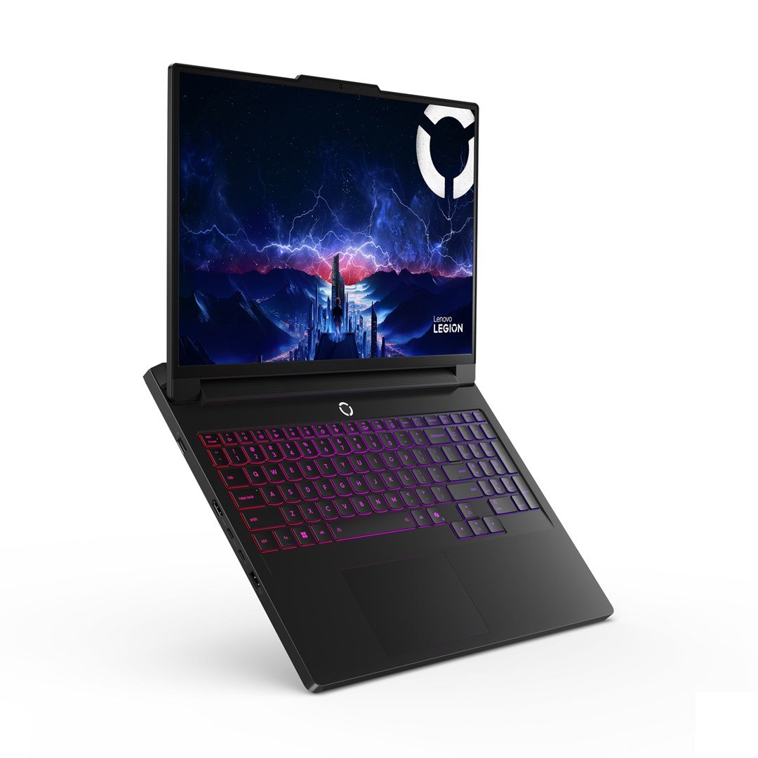 Lenovo Legion Pro 7 16IAX10H Laptop, 16", Intel Core Ultra 9, 64 GB DDR5-SDRAM, 2 TB SSD, NVIDIA GeForce RTX 5080, Black - Thumbnail 10