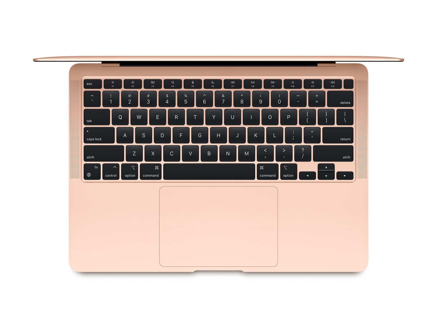 Apple MacBook Air 2020 Laptop, Gold, 8GB RAM, 256GB SSD, 13.3 Inch Retina - Thumbnail 2