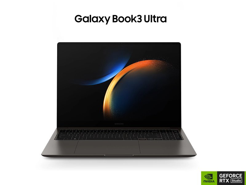 Samsung Galaxy Book 3 Ultra Laptop, 16" 120Hz AMOLED 3K, Core i9-13900H, 32GB RAM, 1TB SSD NVME, 8GB NVIDIA RTX 4070 - Image 1