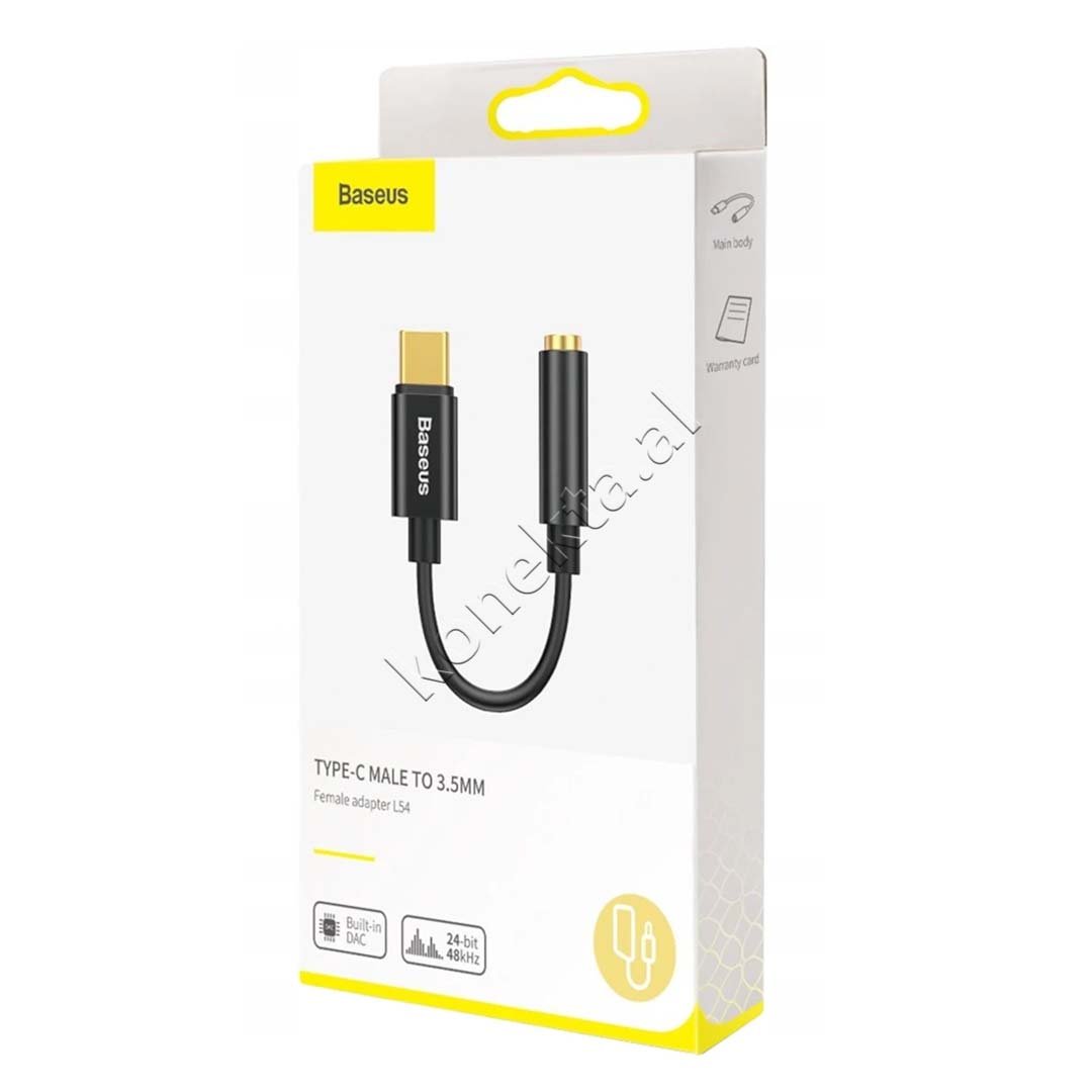 Baseus Type-C to AUX Female Adapter, Black - Thumbnail 9
