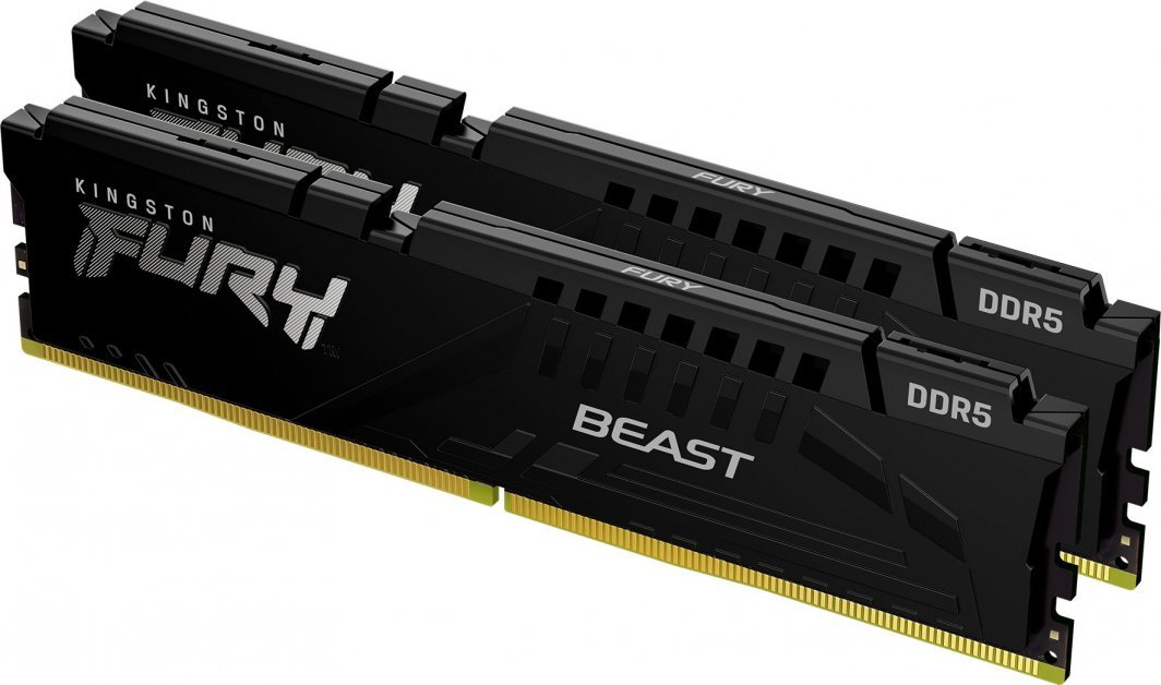 Kingston Fury Beast RAM, 16 GB DDR5 6000MHz, CL36 - Image 1