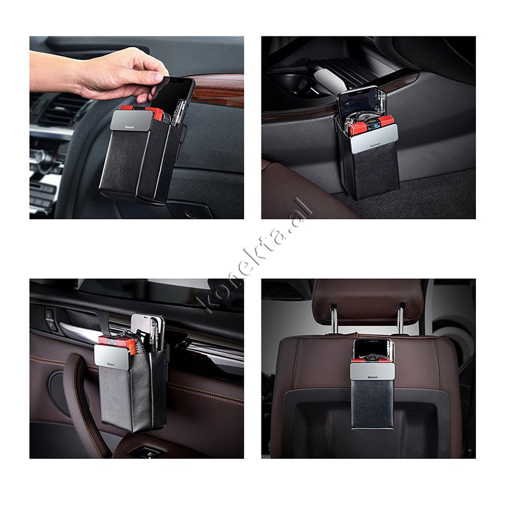 Baseus Car Phone Holder, Dark Gray / Silver - Thumbnail 15