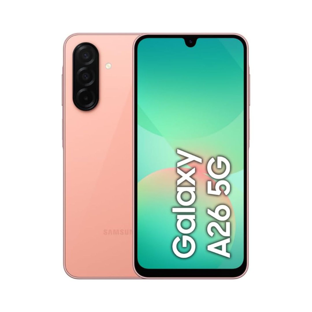 Samsung Galaxy A26 5G, 6GB RAM, 128GB, Pink - Image 1