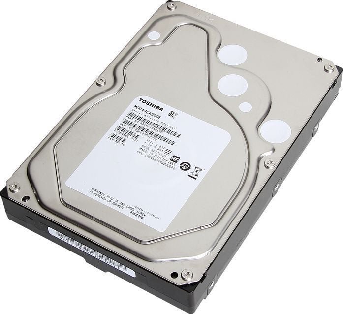 Toshiba HDD Disk, 1TB, 3.5" SATA III (MG04ACA100N) - Image 1