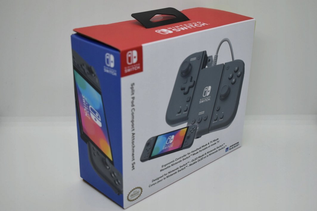 Nintendo Split Pro Attach Set Controller, Wired, Grey - Thumbnail 8