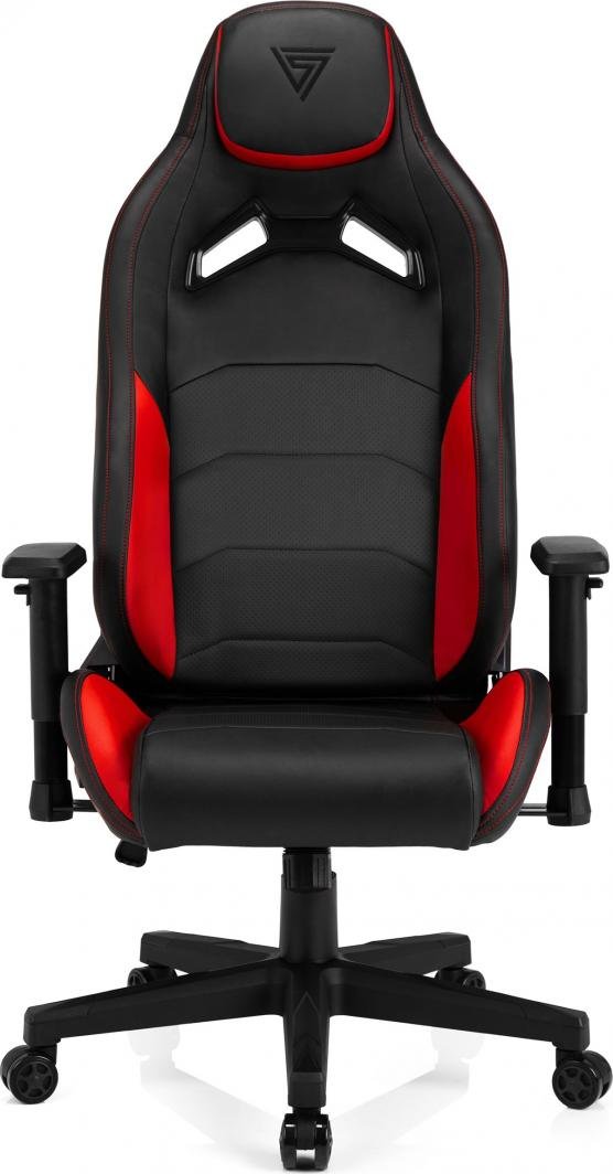 SENSE7 Vanguard Chair, Black/Red - Thumbnail 3