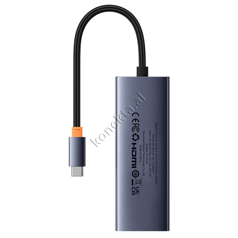 Baseus HUB Adapter 6 në 1 - Thumbnail 4