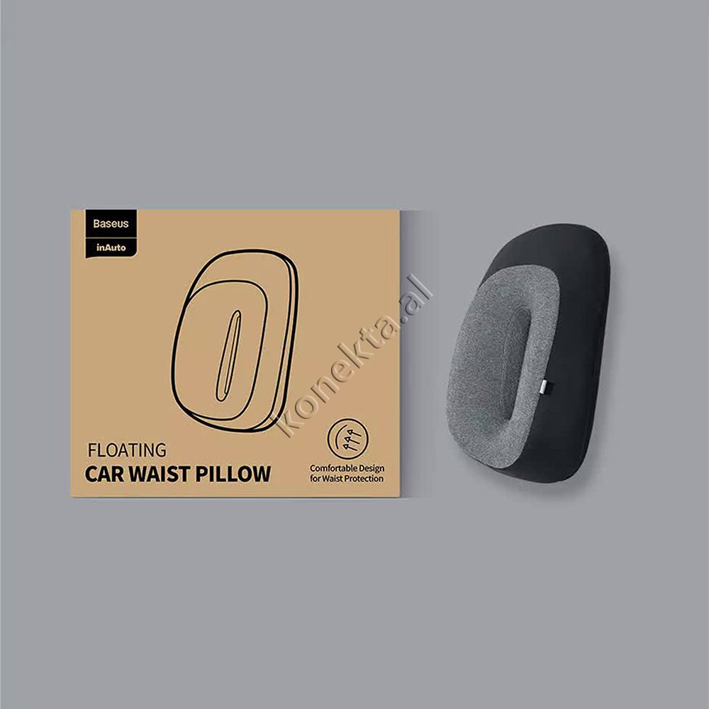 Baseus Multifunctional Memory Pillow, Black, 450x365x115mm - Thumbnail 2