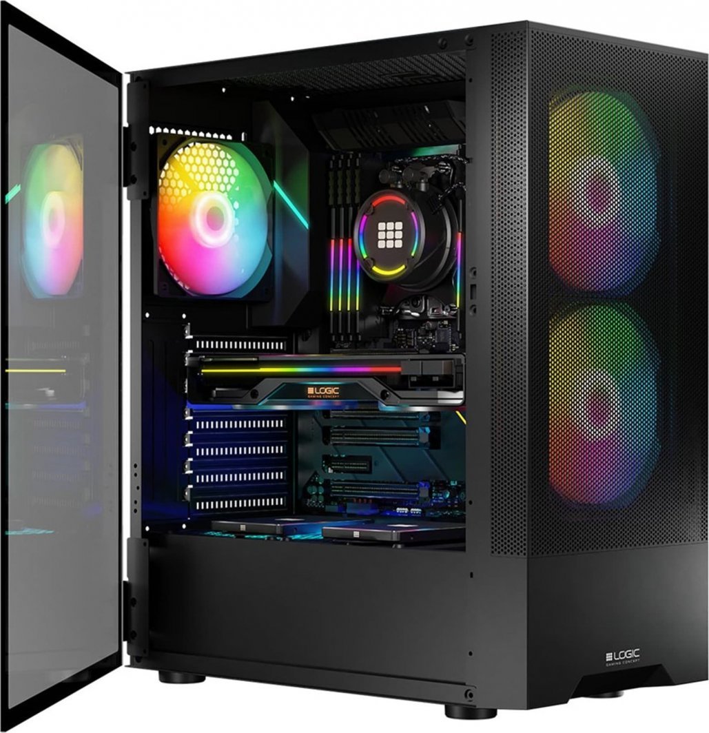 Logic Concept Arya ARGB Case, Midi Tower - Thumbnail 2