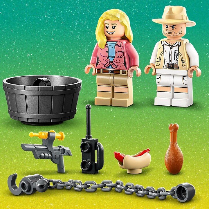 LEGO Jurassic World 76957 Velociraptor Escape Set, 137 pjesë - Thumbnail 5