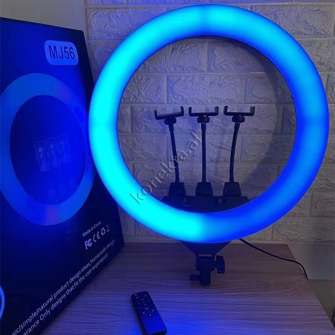 tjetertjeter Trekembesh Tripod Me Drite LED RGB Me Ndricim Optimal - Thumbnail 4