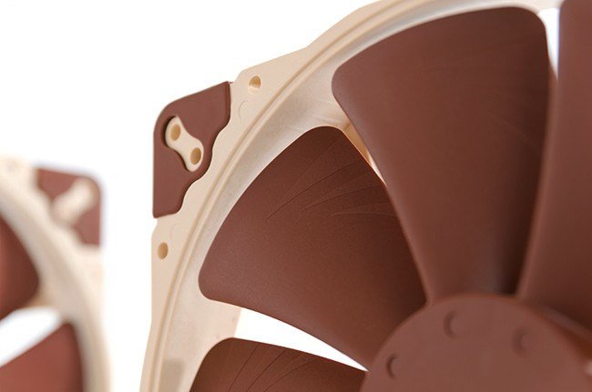 Noctua NF-A20 PWM Fan, 20 cm, Beige / Brown - Thumbnail 6