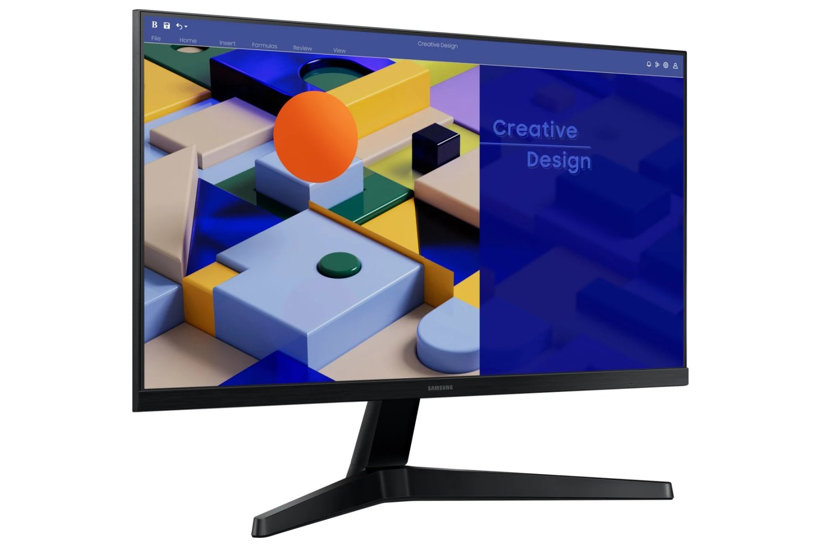 Samsung S27C310EAU Monitor, 27" - Thumbnail 2