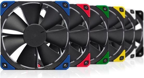 Noctua NF-F12 PWM CH.BK.S Fan, 120 mm, Black - Thumbnail 2