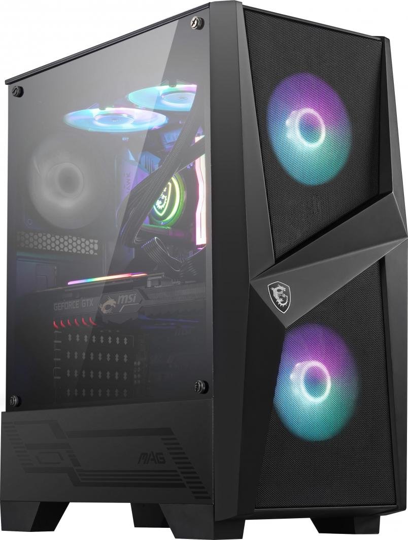 MSI MAG Forge 100R Case, Midi Tower - Image 1