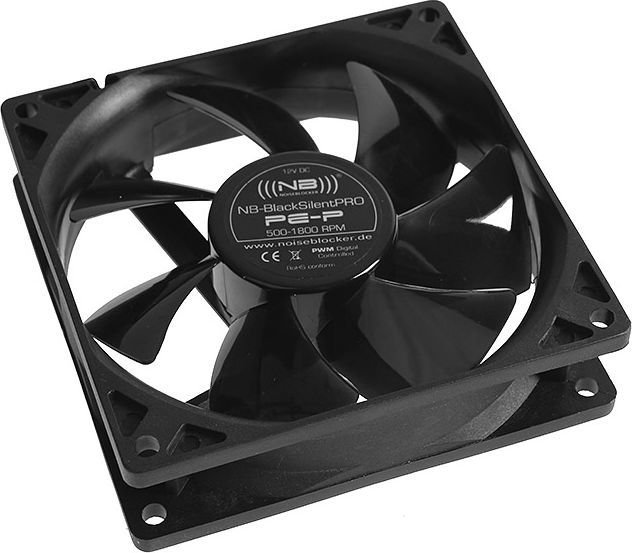 Noiseblocker BlackSilent Pro PE-P Cooler, 92 mm - Thumbnail 2