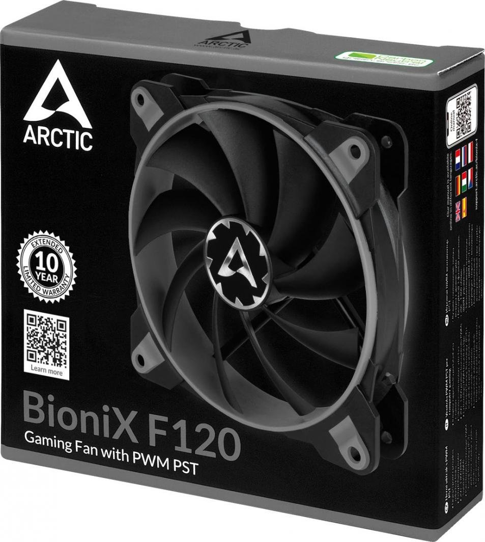 Arctic BioniX F120 Fan, 120 mm, Grey - Thumbnail 5
