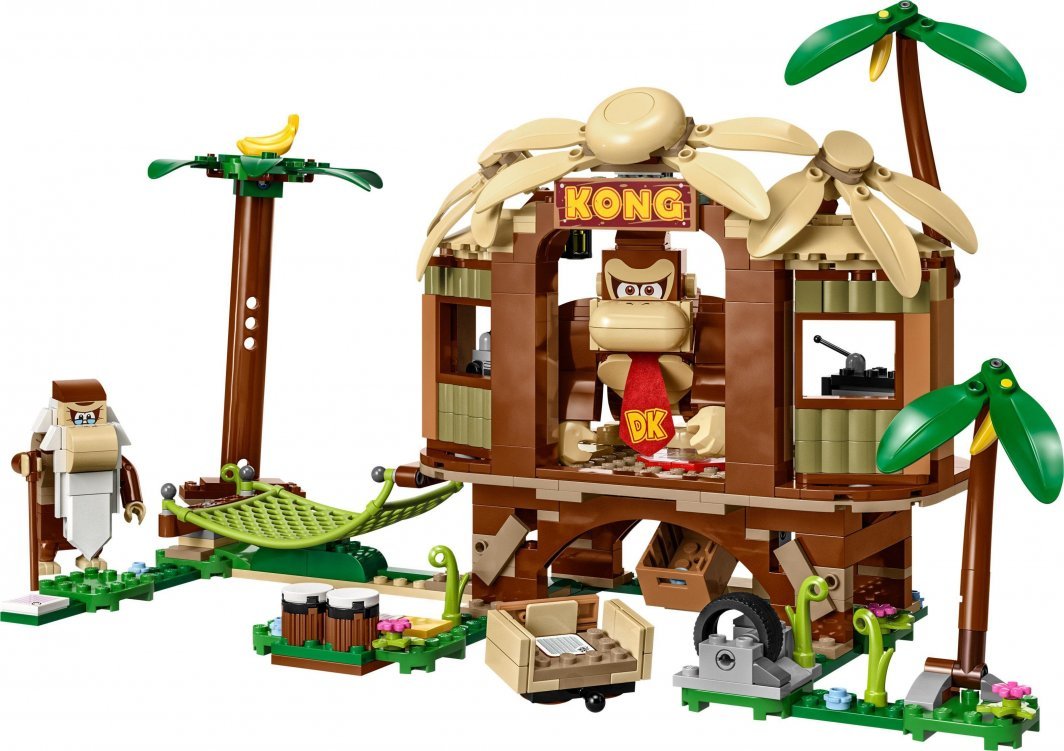 LEGO Super Mario 71424 Donkey Kong's Tree House Expansion, 555 pieces - Thumbnail 8