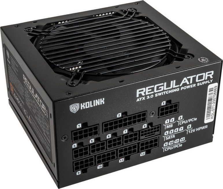Kolink Regulator KL-R1200FG Power Supply, 1200W, ATX 3.0 - Thumbnail 3